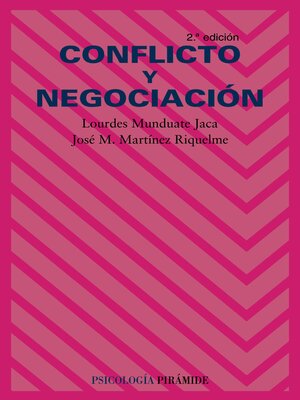 cover image of Conflicto y negociación